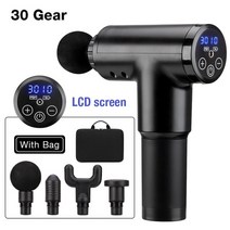 마사지기 마사지볼 발 마사지 마사지 건 phoenix a2 muscle massage gun high frequency electric body massager clear 가방, 리히코 S2 블랙, 영국