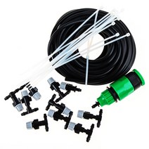 미니 스프링쿨러 세트 10미터 잔디 정원 화분 물주기, 스프링쿨러 10M세트