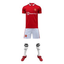 FANSYLI 새로운 맨체스터 홈 2223 시즌 저지 C Rowingard B 요금 반팔 축구 저지 축구 유니폼 7F, 어린이 크기 24, 다른 사용자 정의 참고