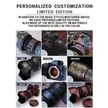 렌즈 RF24-105 F4 프리미엄 데칼 스킨 캐논 RF24-105mm L USM 프로텍터 커버 필름 랩 스틱, [18] Customized color