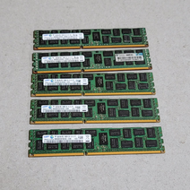 삼성 서버용메모리 DDR3 8GB 2Rx4 PC3-10600R 중고 1개 랜덤발송, 블랙