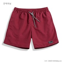 남성 캐주얼 반바지 여름 스트링 빅 사이즈 속건 5부 팬츠 뉴타임즈 C11 Y460A755