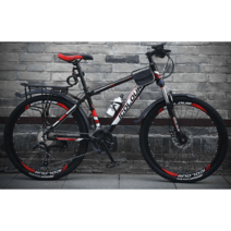 MTB 산악용 튼튼한 자전거 광폭 타이어 성인용 입문용, 4번 27인치 21단