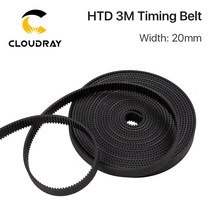 Cloudray 10 미터 htd3m pu 오픈 벨트 3m 타이밍 벨트 3m-20 폴리 우레탄 co2 레이저 조각 절단기, 5mm, 10미터 가격