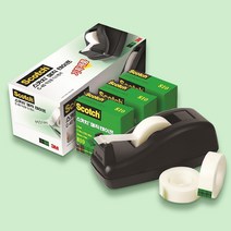 3M 스카치 매직 테이프 오피스팩 SM-3 1인치용 18mmx32m C40 디스펜서 1개+리필 3롤 기획제품