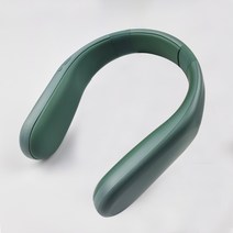 넥히터 넥온열기 목난로 넥히터 넥워머 넥밴드온열기 워머 4단온도 보조배터리겸용, 그린
