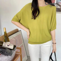 커스텀에이블 데일리 가오리 루즈핏 니트 C2204KN603B