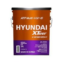 현대 엑스티어 멀티 XTeer ATF Multi 4단-8단 자동미션오일 20리터
