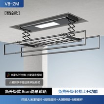 천장 전동 건조대 빨래 자동 발코니 리프트 이불 걸이 랙, B