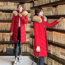 페이크퍼 웰론 여성 롱패딩 하늘비즈 A31 N695L398