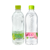 이로하스 샤인머스캣 복숭아 물 540ml (1+1 세트) 일본 천연수 화이트 피치, 1개
