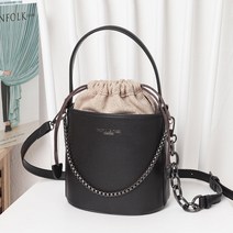 엔도르시 2color 체인 스트랩 미니 버킷백 EBA932