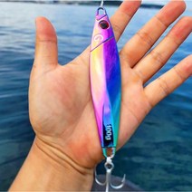 경산남몰 대삼치 전용 크롬지그 신제품 레인보우크롬지그 안까지는 크롬지그 추가, 80g, 레인보우크롬, 1개