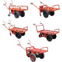 대차 전동리어카 운반 농가용 휘발유 트롤리 전기이륜차 고마력 등산차 가정용 치킨버스 과수, [16] 48V12A 배터리가 장착된 새로운 전기 이륜, 1개