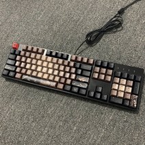 PBT 키캡 129키 XDA 프로파일 기계식 게임용 키보드 keycap, PBT 키캡 108키 블랙 그림자