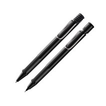 LAMY 사파리 샤프 + 볼펜 샤이니블랙 세트, 1세트