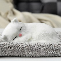 숯 먹는 동물 탈취제 자동차 냄새 차량용 제습 탈취 인형, 얼룩고양이, 1개, 1개