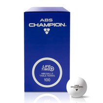 엑시옴 탁구공 연습구 100개입 ABS 챔피온 플라스틱볼