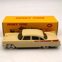 1:43 DeAgostini Dinky toys 191 D-ge Royal Seden 다이 캐스트 장난감 모델 자동차 자동차 선물 컬렉션