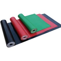 방진 고무 내마모성 패드 바닥 깔판 충격방지 제전, 블랙 두께 3mm 폭 1.5m 길이 10m