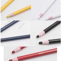 색연필 보성 다이아몬드색연필 5색 12개입 채점용 색칠 연필 칼라펜, 백색(113787)