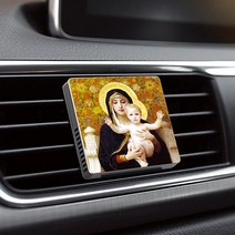 차량방향제 천연 자연향기 성화 액자 명품 감성디퓨저 192176EA, 순향-Saint Face