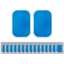 일본직발송 9. ALove 젤 시트 EMS 복근 벨트 교체 패드 고전도 강점착 저자극 호환 패드 젤 시트 30매입 B, One Size_One Color, One Color