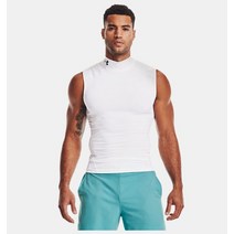 [언더아머 본사]남성 HeatGear 아머 모크 슬리브리스 1361521-100