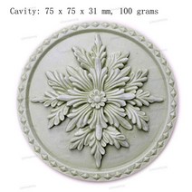 꽃 비누 실리콘 몰드 로터스 비누 폼 트리 비누 만들기 용품 라운드 비누 몰드 직사각형 실리콘 몰드 비누, 14410