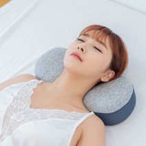 현대메디칼 에어잠 메모리폼 경추베개 숙면 거북목 일자목 목디스크 수면 낮은베개 목이편한