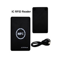 RFID복사기 rfid복사기 NFC 스마트 카드 리더 라이터 RFID 복사기 USB ISO14443A M1 키, 1개