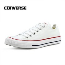 [컨버스] 척테일러 올스타 OX 로우 화이트 스니커즈 (M7652C)
