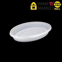 곰탕포장 배달타원찜용기 (소)340파이 1900cc (50개x2줄) 본죽포장용기 삼계탕용기-뚜껑별도