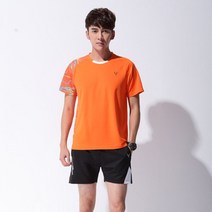 빅사이즈 탁구복 탁구 티셔츠 반바지 유니폼 배드민턴 의류 세트