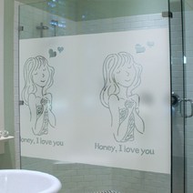 안개시트 Honey I love you 90cm×45cm - 일체형