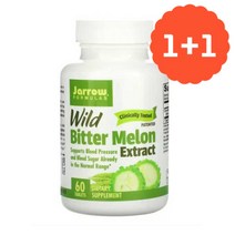 1+1 Jarrow 자로우 포뮬러스 비터 멜론 여주 추출물 60정 재로우 포뮬라 Bitter Melon Momordica charantia