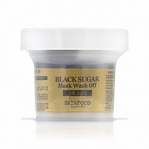 스킨푸드 블랙 슈가 마스크 워시오프 100g, 1개, 1개