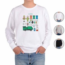 ATOGATO 환경미화원 청소부 맞춤 맨투맨