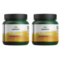 Swanson 스완슨 트레할로스 트레할로오스 저감미당 대체당 100% Trehalose 454g 2개