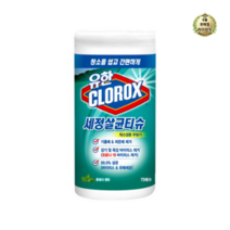 유한크로락스 세정살균티슈 후레시 센트, 40개, 559g