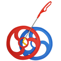 [티파하파 전통놀이] 어린이 굴렁쇠(2종택1) 체육 민속 놀이 쓸모없는선물, 파랑