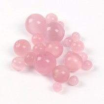 천연 원석 비즈 재료 팔찌 묵주 만들기 [캣츠아이 핑크] 천연석 마노, 4mm