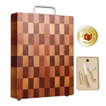 고급 엔드그레인 미끄럼 방지 도마 집성목재