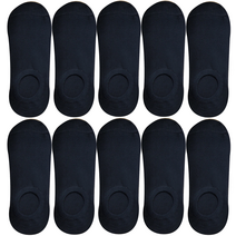 볼란트 안벗겨지는 베이직 무지 양말 페이크삭스 덧신 10켤레