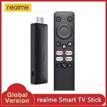 리얼미-4K 스마트 TV 스틱 1080P 글로벌 버전 2GB RAM 8GB ROM ARM Cortex A35 쿼드 코어 블루투스 5.0 구글 안드로이드, 02 With AU Plug