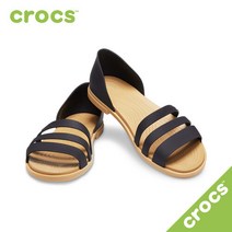 크록스 툴룸 오픈 플랫 206109-00W