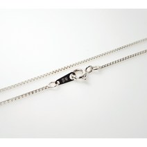 박스체인 박스체인목걸이줄 Silver925
