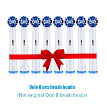 구강 b 소닉 전동 칫솔 회전식 정밀 클린 성인 독일 db4010 tooth brush no battery 8 extra gift brush heads, 협력사, 8 헤드