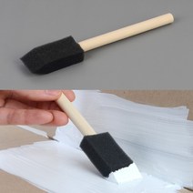 2.5cm 스펀지 붓 페인트 스폰지 브러쉬 폼 브러시 리폼 미술