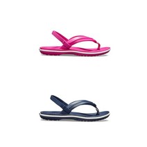 크록스 키즈 크록밴드 스트랩 플립 아동 샌들 205777 2종 택1